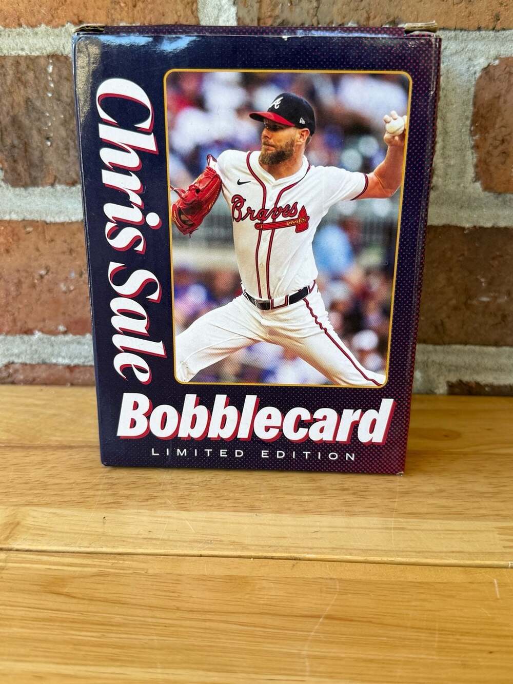 Atlanta Braves Chris Sale Bobblecard Limited Edition
